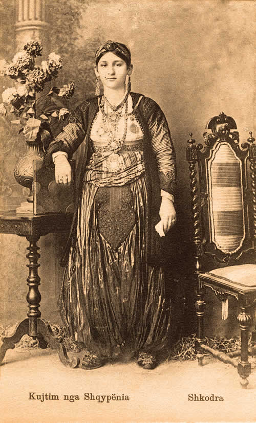 Traditional turkish dress for women